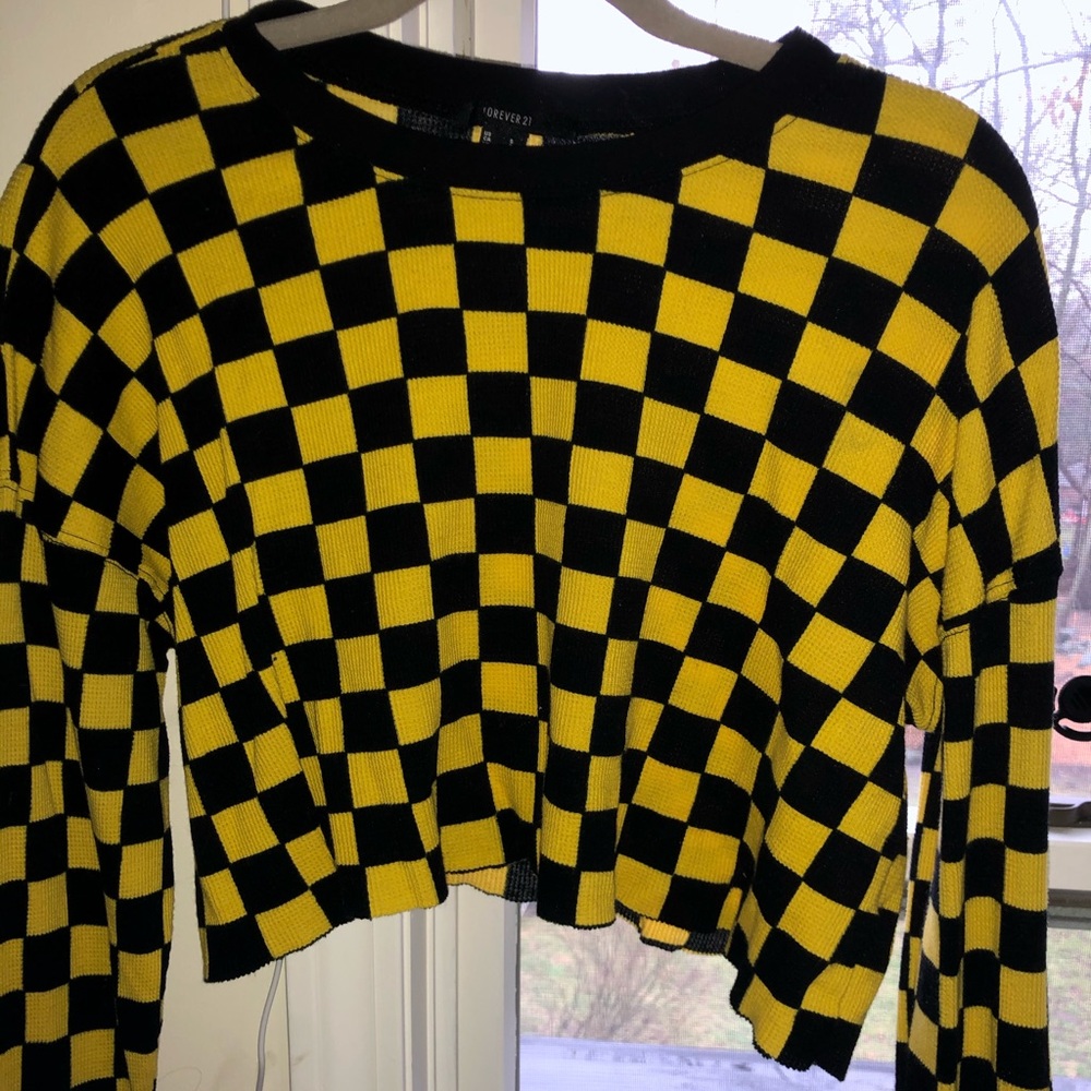Forever 21 checkered top